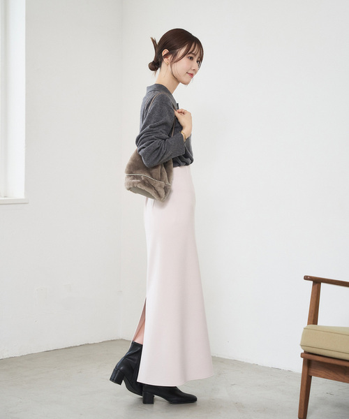 marco masi(マルコマージ)の「MARCO MASI/マルコマージ MOUTON BALL BAG(ハンドバッグ・レディース・ウッド/ベージュ系その他・FREE)」の3枚目の写真
