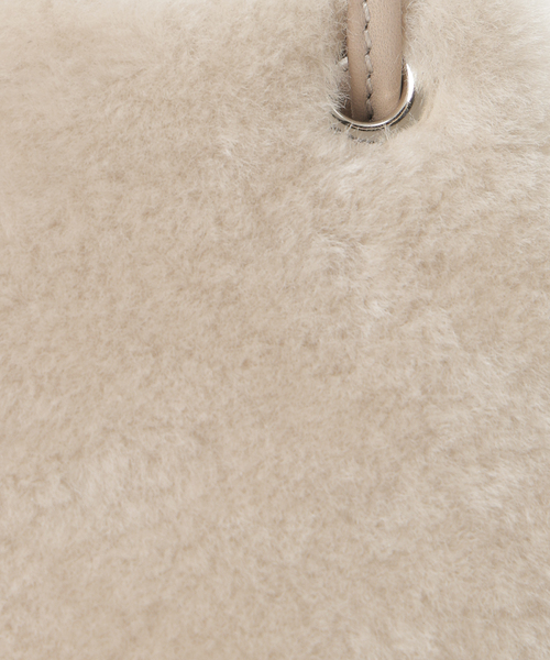 marco masi(マルコマージ)の「MARCO MASI/マルコマージ MOUTON BALL BAG(ハンドバッグ・レディース・ウッド/ベージュ系その他・FREE)」の21枚目の写真