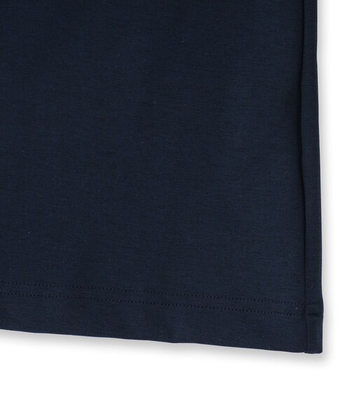 adabat（アダバット）の「【新レーベル ADABAT NAVY】せとはるコラボ モックT（Tシャツ/カットソー・レディース・ネイビー/ホワイト系・42/40/38/36）」の11枚目の写真