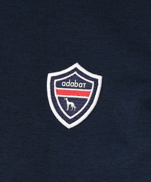adabat（アダバット）の「【新レーベル ADABAT NAVY】せとはるコラボ モックT（Tシャツ/カットソー・レディース・ネイビー/ホワイト系・42/40/38/36）」の14枚目の写真