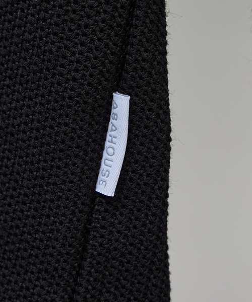 ABAHOUSE GRAY（アバハウスグレイ）の「ダブルジャージ 鹿の子 ワンボタンカーディガン（カーディガン/ボレロ・メンズ・ネイビー/ブラック/グレイッシュベージュ/セージグリーン・48/46）」の10枚目の写真