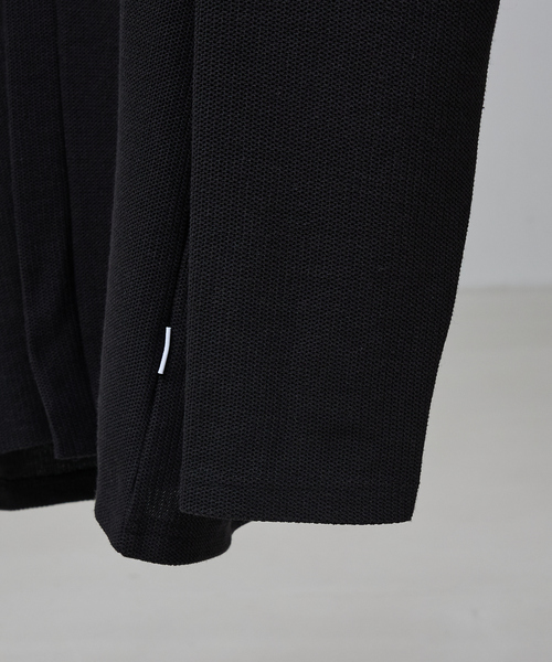 ABAHOUSE GRAY（アバハウスグレイ）の「ダブルジャージ 鹿の子 ワンボタンカーディガン（カーディガン/ボレロ・メンズ・ネイビー/ブラック/グレイッシュベージュ/セージグリーン・48/46）」の11枚目の写真