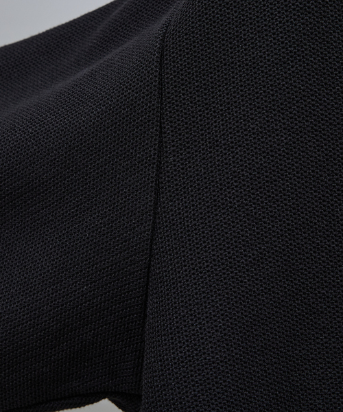 ABAHOUSE GRAY（アバハウスグレイ）の「ダブルジャージ 鹿の子 ワンボタンカーディガン（カーディガン/ボレロ・メンズ・ネイビー/ブラック/グレイッシュベージュ/セージグリーン・48/46）」の12枚目の写真