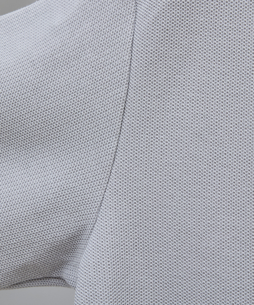 ABAHOUSE GRAY（アバハウスグレイ）の「ダブルジャージ 鹿の子 ワンボタンカーディガン（カーディガン/ボレロ・メンズ・ネイビー/ブラック/グレイッシュベージュ/セージグリーン・48/46）」の16枚目の写真