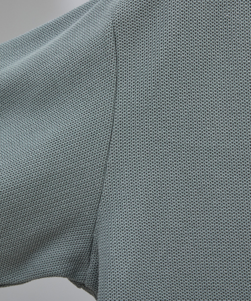 ABAHOUSE GRAY（アバハウスグレイ）の「ダブルジャージ 鹿の子 ワンボタンカーディガン（カーディガン/ボレロ・メンズ・ネイビー/ブラック/グレイッシュベージュ/セージグリーン・48/46）」の21枚目の写真