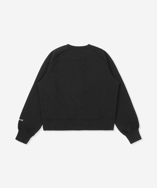 Hurley （ハーレー）の「【Hurley/ハーレー】レディースヘビーウェイトサーマルカーディガン　吸水速乾　THERMAL CARDIGAN（カーディガン/ボレロ・レディース・ブラック/オフホワイト/マルーン・SMALL/MEDIUM/LARGE）」の13枚目の写真