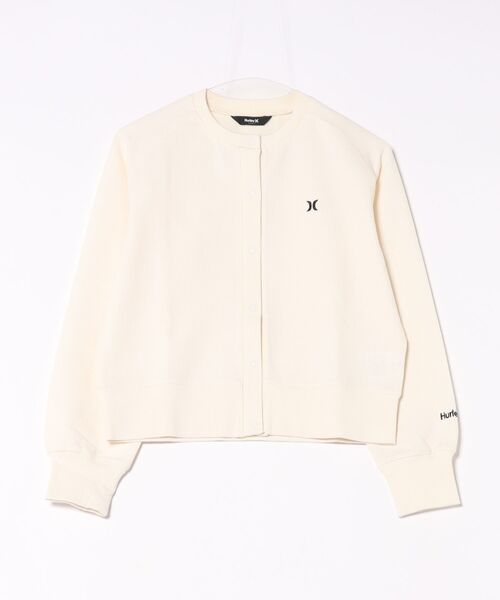 Hurley （ハーレー）の「【Hurley/ハーレー】レディースヘビーウェイトサーマルカーディガン　吸水速乾　THERMAL CARDIGAN（カーディガン/ボレロ・レディース・ブラック/オフホワイト/マルーン・SMALL/MEDIUM/LARGE）」の7枚目の写真