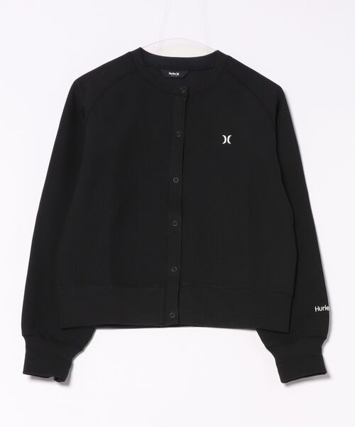 Hurley （ハーレー）の「【Hurley/ハーレー】レディースヘビーウェイトサーマルカーディガン　吸水速乾　THERMAL CARDIGAN（カーディガン/ボレロ・レディース・ブラック/オフホワイト/マルーン・SMALL/MEDIUM/LARGE）」の6枚目の写真
