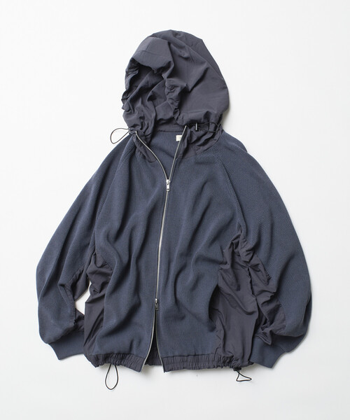 セール】限定展開 リラックスフィット ナイロン切り替え ドッキング