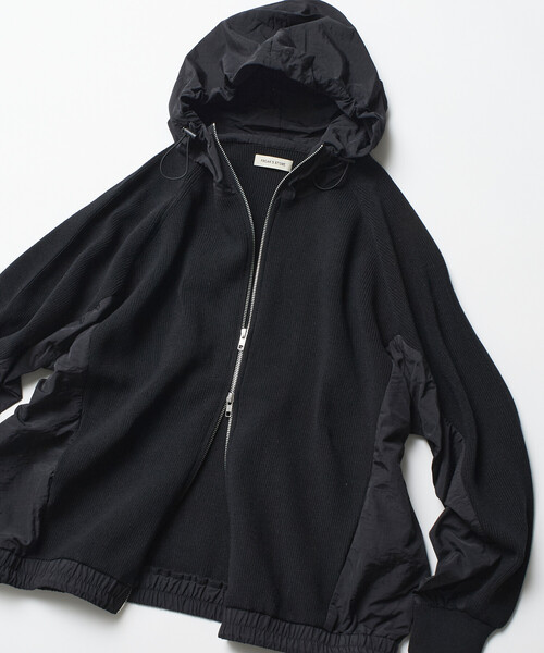 セール】限定展開 リラックスフィット ナイロン切り替え ドッキング