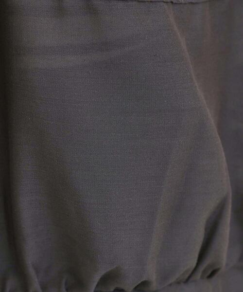 DRESKIP(ドレスキップ)の「【S-LL】寒暖差のある時期に 大人上品なシアーブルゾン(ブルゾン・レディース・チャコールグレー/ブラウン系/オレンジ・01/02/03/04)」の7枚目の写真