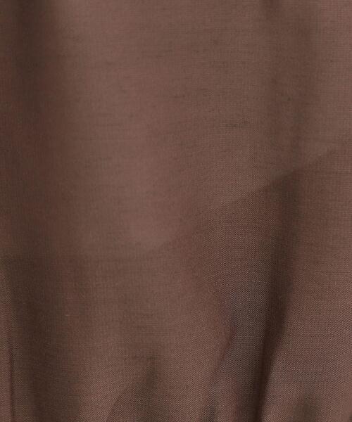 DRESKIP(ドレスキップ)の「【S-LL】寒暖差のある時期に 大人上品なシアーブルゾン(ブルゾン・レディース・チャコールグレー/ブラウン系/オレンジ・01/02/03/04)」の11枚目の写真