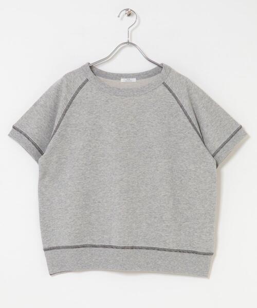 ITEMS URBANRESEARCH（アイテムズ アーバンリサーチ）の「ラメハンソデスウェットプルオーバー（スウェット・レディース・グレー/ネイビー/レッド系その他・FREE）」の7枚目の写真