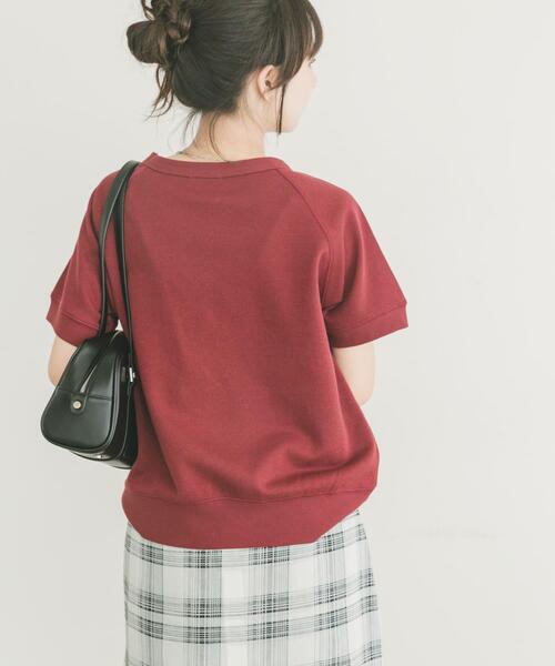 ITEMS URBANRESEARCH（アイテムズ アーバンリサーチ）の「ラメハンソデスウェットプルオーバー（スウェット・レディース・グレー/ネイビー/レッド系その他・FREE）」の15枚目の写真