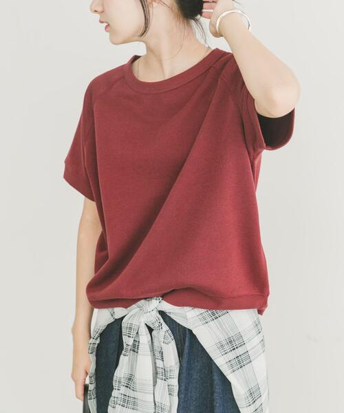 ITEMS URBANRESEARCH（アイテムズ アーバンリサーチ）の「ラメハンソデスウェットプルオーバー（スウェット・レディース・グレー/ネイビー/レッド系その他・FREE）」の18枚目の写真