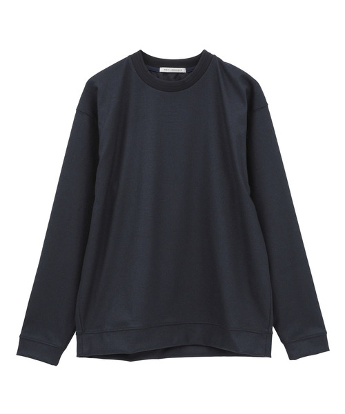 MEN'S MELROSE(メンズメルローズ)の「アクティブツィードチドリスウェットライクTシャツ(Tシャツ/カットソー・メンズ・ネイビー/チャコールグレー/グレー・2/4/3)」の4枚目の写真