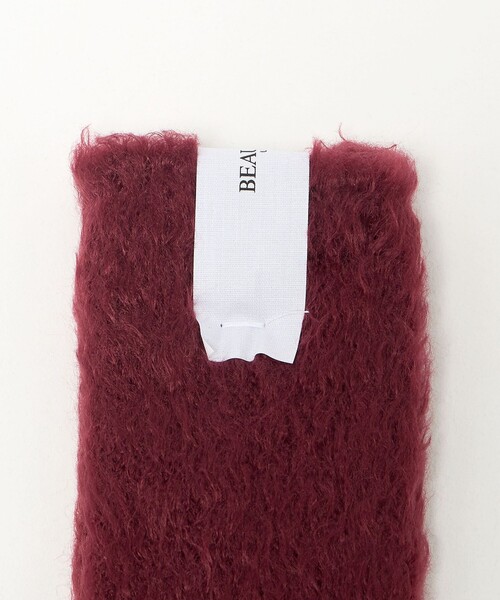 BEAUTY&YOUTH UNITED ARROWS（ビューティーアンドユースユナイテッドアローズ）の「シャギー ソックス（ソックス/靴下・レディース・ワイン/グレー系・FREE）」の4枚目の写真