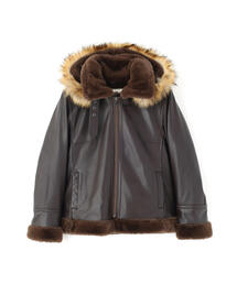 《直営店限定》GOAT VEGE HOOD LEATHER JACKET