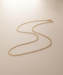 『はな』エクレアチェーン♡人気【ジュエッテ】K10 ゴールドネックレス mimi33】エクレアチェーンネックレス[K10][Basic]｜SANPO ONLINE