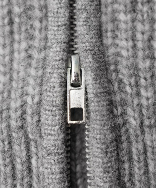 reca（レカ）の「ダブルジップハイネックニットベスト（ベスト・レディース・ブラック/オートミール/トップグレー・FREE）」の12枚目の写真