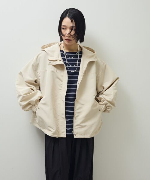 ELENCARE DUE（エレンカーレデュエ）の「・ELENCARE DUE マウンテンパーカー（マウンテンパーカー・レディース・ブラック/アイボリー/カーキ・FREE）」の8枚目の写真