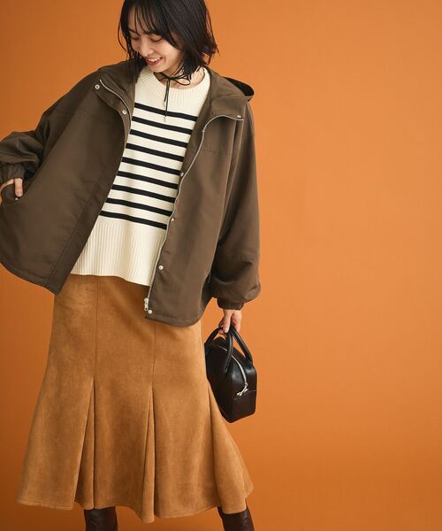 ELENCARE DUE（エレンカーレデュエ）の「・ELENCARE DUE マウンテンパーカー（マウンテンパーカー・レディース・ブラック/アイボリー/カーキ・FREE）」の19枚目の写真