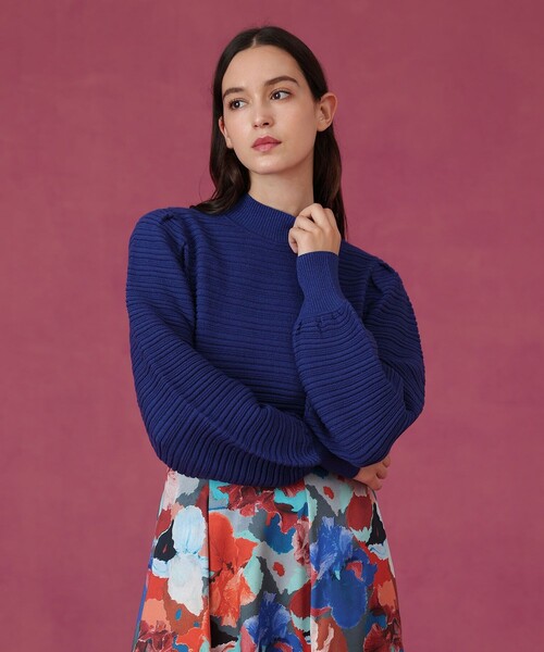 セール】リップルタックパフ プルオーバー（ニット/セーター）｜ANAYI