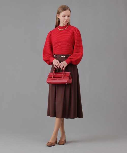 セール】リップルタックパフ プルオーバー（ニット/セーター）｜ANAYI