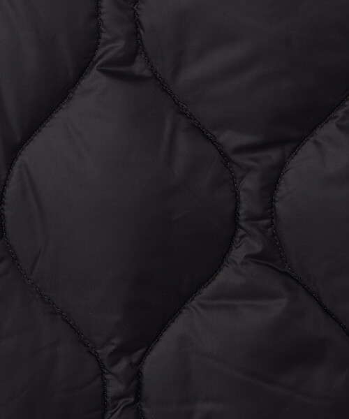 FREAK'S STORE（フリークスストア）の「限定展開 TAION/タイオン ミリタリー VネックWジップ ダウンベスト-ソフトシェル / TAION-001ALSZML-1（ダウンベスト・メンズ・ブラック/オリーブ・SMALL/MEDIUM/LARGE/X-LARGE）」の16枚目の写真