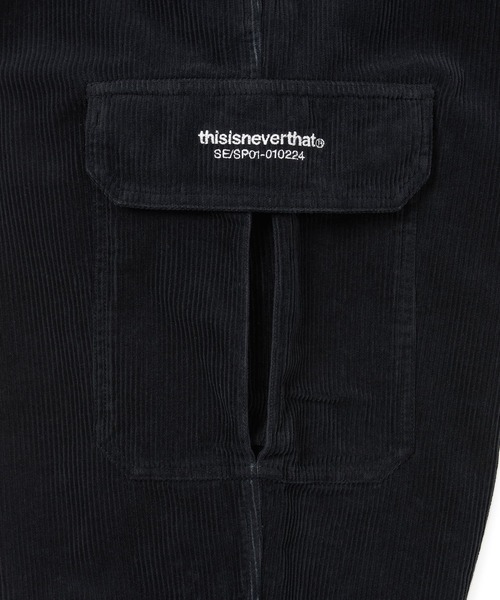 thisisneverthat（ディスイズネバーザット）の「Corduroy Cargo Pant（カーゴパンツ・メンズ・ブラウン/ベージュ/ブラック・L/M/S/XL）」の4枚目の写真