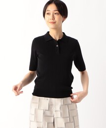 COMME CA | コットンポリエステル ニットポロシャツ(ニット/セーター)