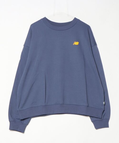 NEW BALANCE（ニューバランス）の「【別注】ニューバランス New Balance スーベニアアイコンクルー 限定コラボ（スウェット・レディース・ライトベージュ/ブルーグレー/チャコールグレー・S/M/L/XL）」の3枚目の写真