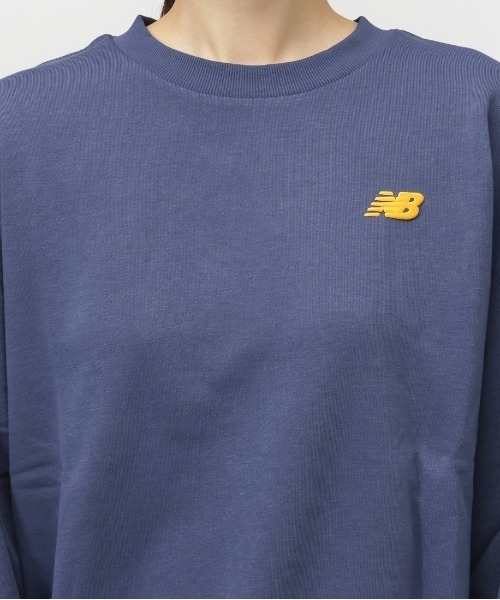 NEW BALANCE（ニューバランス）の「【別注】ニューバランス New Balance スーベニアアイコンクルー 限定コラボ（スウェット・レディース・ライトベージュ/ブルーグレー/チャコールグレー・S/M/L/XL）」の7枚目の写真