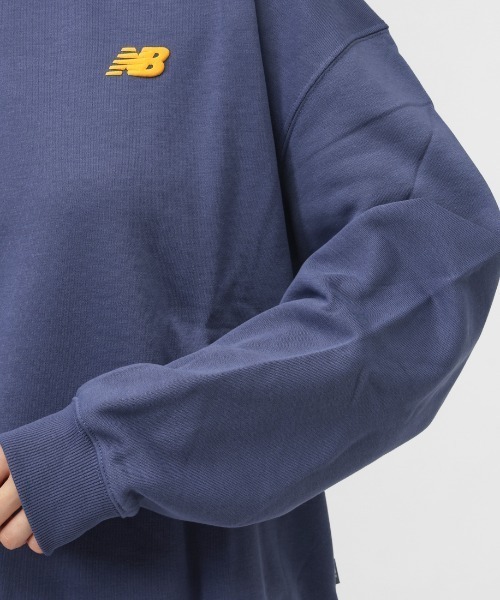 NEW BALANCE（ニューバランス）の「【別注】ニューバランス New Balance スーベニアアイコンクルー 限定コラボ（スウェット・レディース・ライトベージュ/ブルーグレー/チャコールグレー・S/M/L/XL）」の8枚目の写真