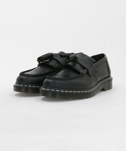 Dr.Martens＞ADRIAN ホワイト ステッチ ローファー（ローファー）｜Dr