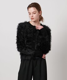 ASTRAET＞シャギー Vネック ベスト（ベスト）｜ASTRAET（アストラット