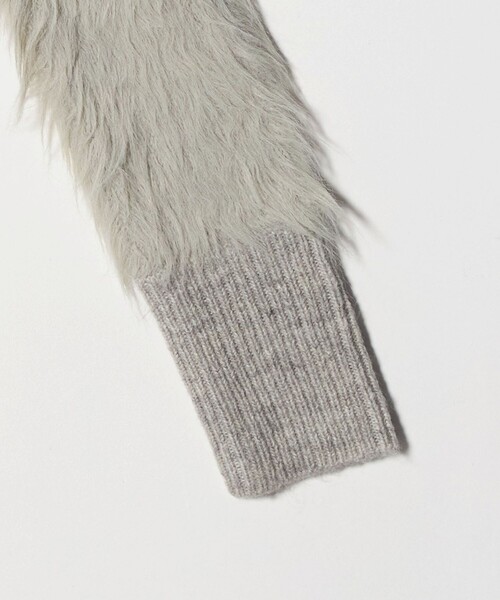 ＜ASTRAET＞シャギー クルーネック カーディガン UNITED ARROWS｜<ASTRAET>シャギー クルーネック カーディガン