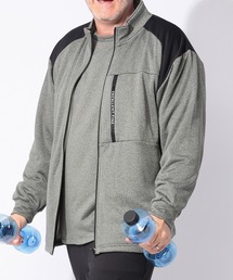 EXCELLENT FINE（エクセレント ファイン）の「EXCELLENT FINE (エクセレントファイン) 裏ブロックフリース フルジップ スタンド ブルゾン（ブルゾン）」