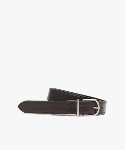 LACOSTE（ラコステ）の「スムース/シュリンク　リバーシブルベルト（ベルト・レディース・ライトイエロー/グリーン/ピンク/ダークブラウン・FREE）」の2枚目の写真