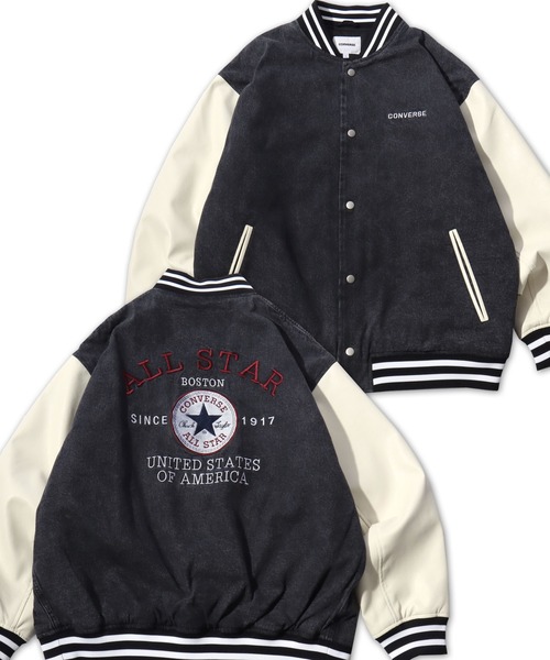 セール】2025AW CONVERSE /コンバース メルトンウール/デニム 袖
