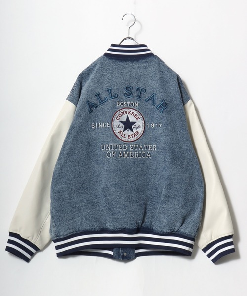 セール】2025AW CONVERSE /コンバース メルトンウール/デニム 袖