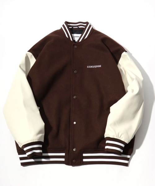 セール】2025AW CONVERSE /コンバース メルトンウール/デニム 袖