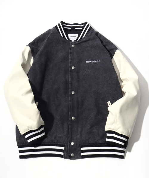セール】2025AW CONVERSE /コンバース メルトンウール/デニム 袖