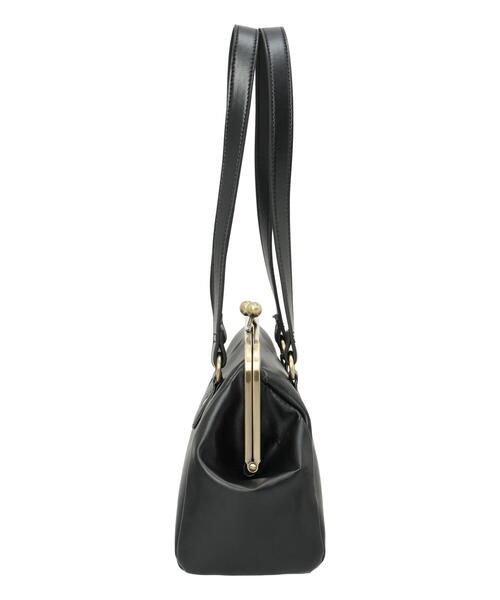 Samansa Mos2(サマンサ モスモス)の「がま口ショルダーバッグ(ハンドバッグ・レディース・ブラック/モカ・F)」の9枚目の写真