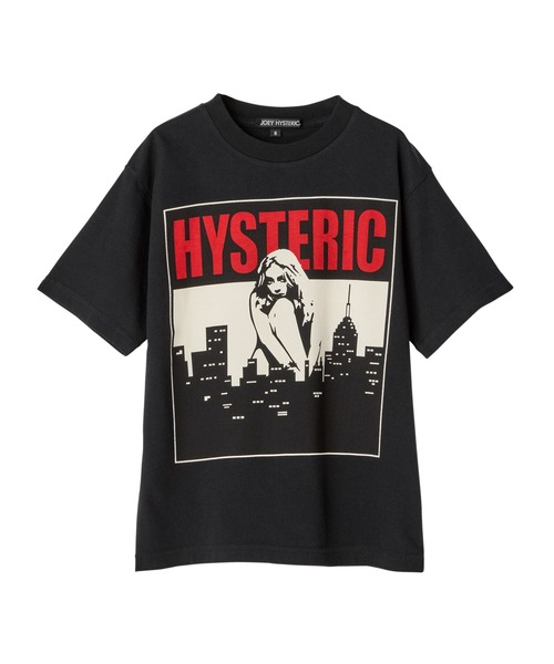 JOEY HYSTERIC（ジョーイヒステリック）の「HYSTERIC CITY Tシャツ（Tシャツ/カットソー・キッズ・ホワイト系その他2/ブラック・MEDIUM/SMALL）」の2枚目の写真