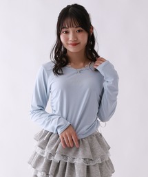 repipi armario（レピピ アルマリオ）の「【girly line】ジェルプリントシャーリングT（Tシャツ/カットソー）」