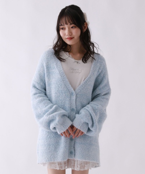 repipi armario（レピピ アルマリオ）の「【girly line】ジェルプリントシャーリングT（Tシャツ/カットソー・キッズ・ホワイト/ブルー系その他/ブラック系その他・SMALL/MEDIUM/LARGE）」の9枚目の写真