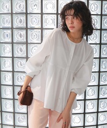 titivate | フレアシルエットシャツ(シャツ/ブラウス)