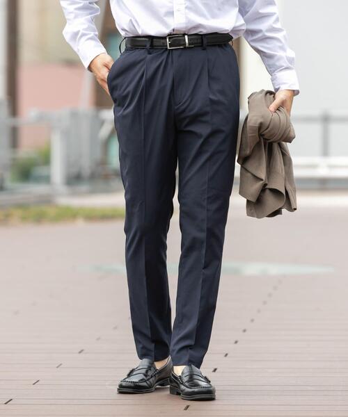 URBAN RESEARCH ROSSO MEN(アーバンリサーチロッソメン)の「3H Dry Fabricストレッチスリムパンツ(その他パンツ・メンズ・ネイビー/ブラック・LARGE/MEDIUM)」の12枚目の写真