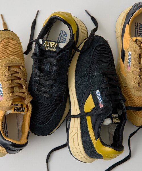 AUTRY オートリー REELWIND LOW スニーカー BLACK 36 AUTRY REELWIND LOW BLACK（オートリー リールウィンドウ ロウ